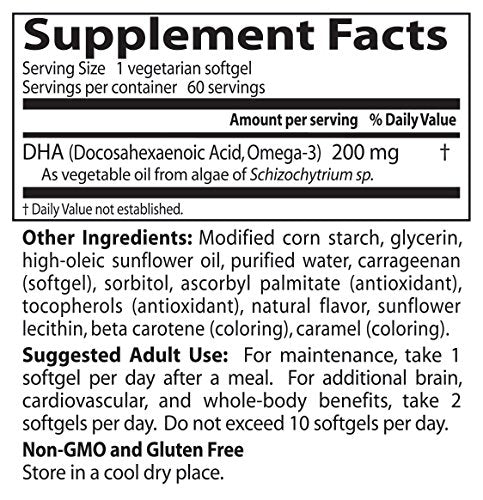 Doctor's Best Vegan DHA fits daily routine for health.
