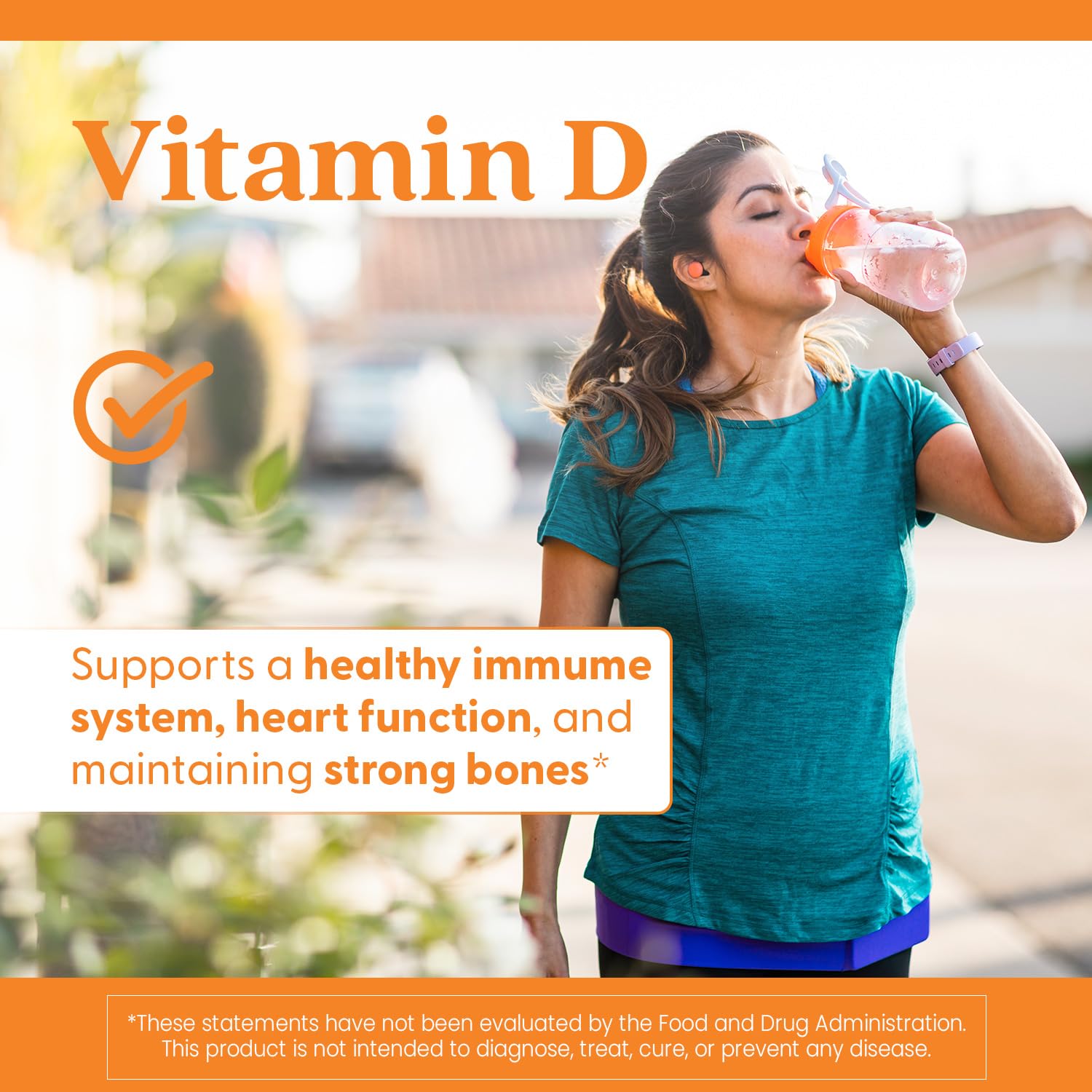 Healthy lifestyle setup featuring Doctor's Best Vitamin D3 supplement.