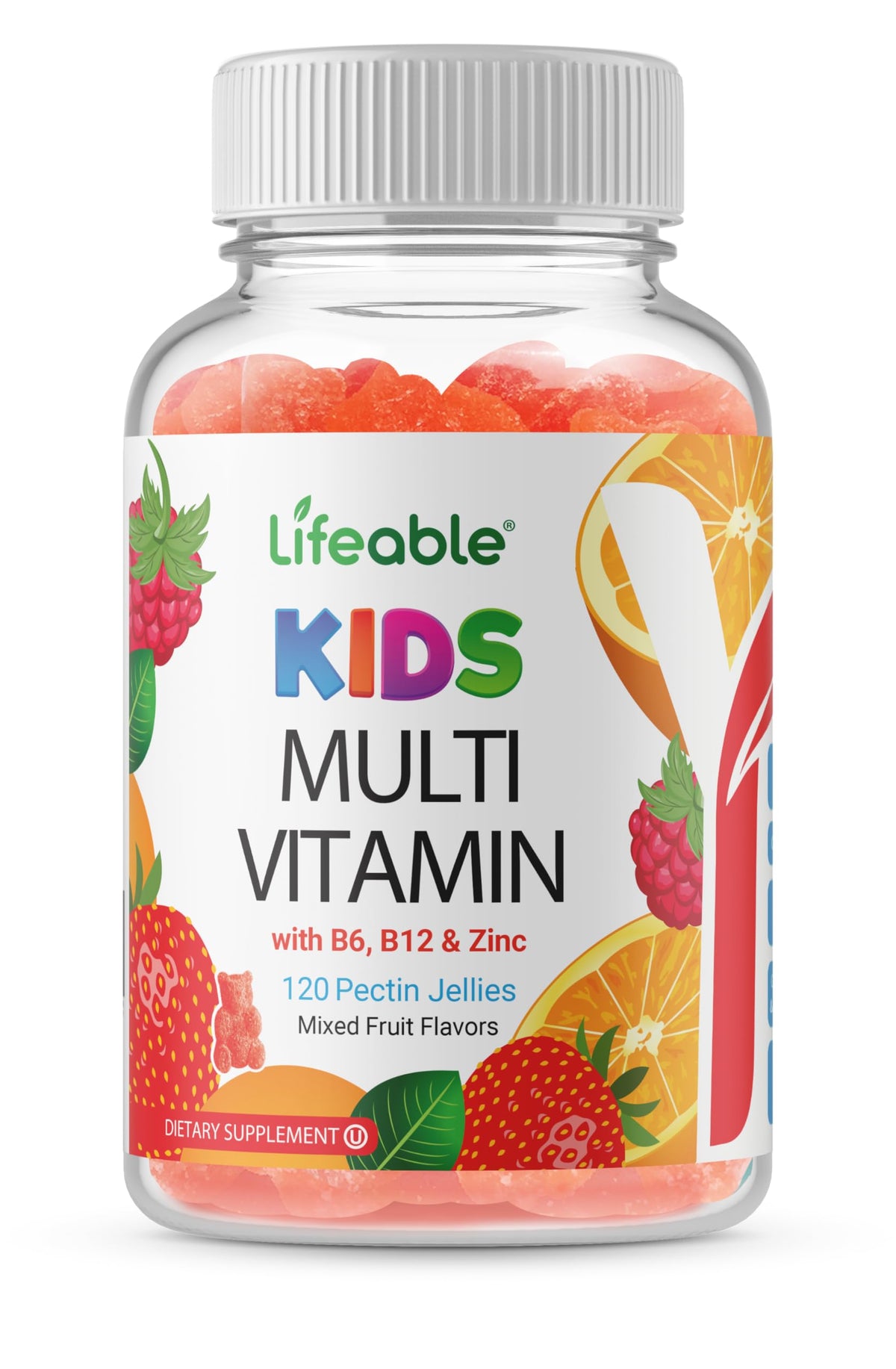 Doctors Orders Kids multivitamin gummies in fruity flavors for daily nutrition.