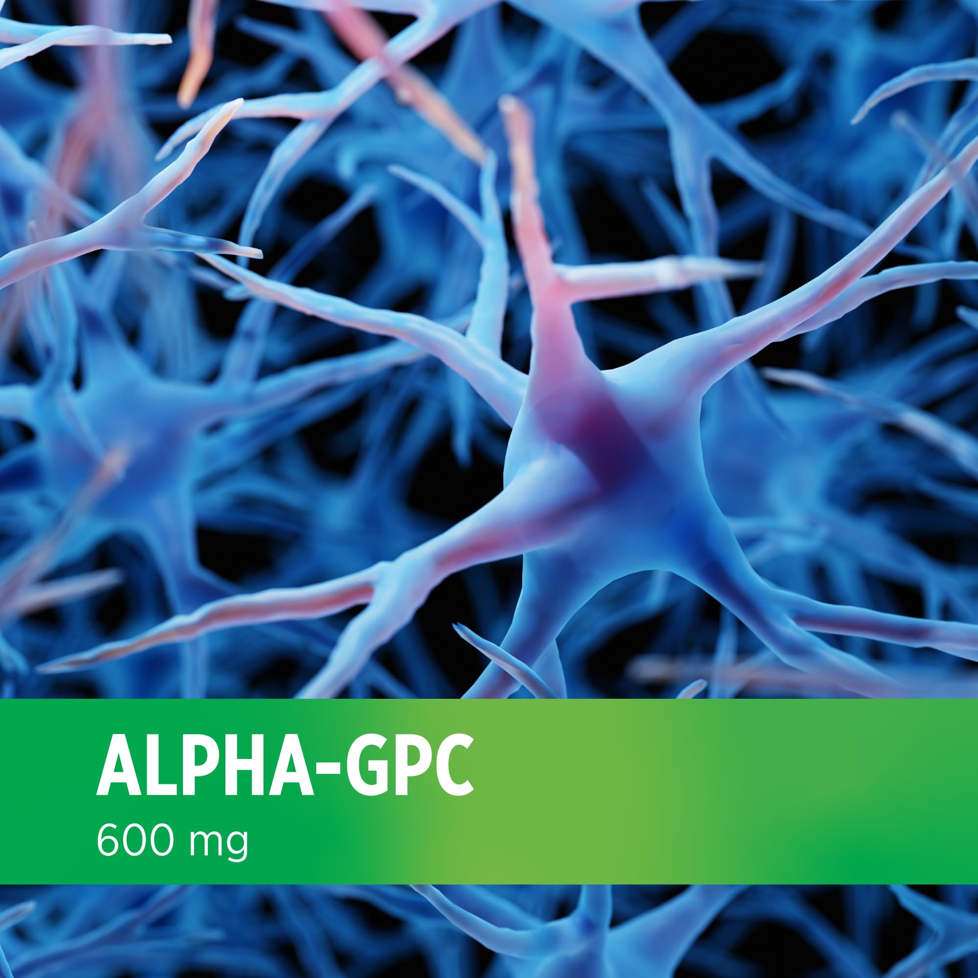 DOCTORS' PREFERRED Alpha GPC 30-day supply illustration with packaging.
