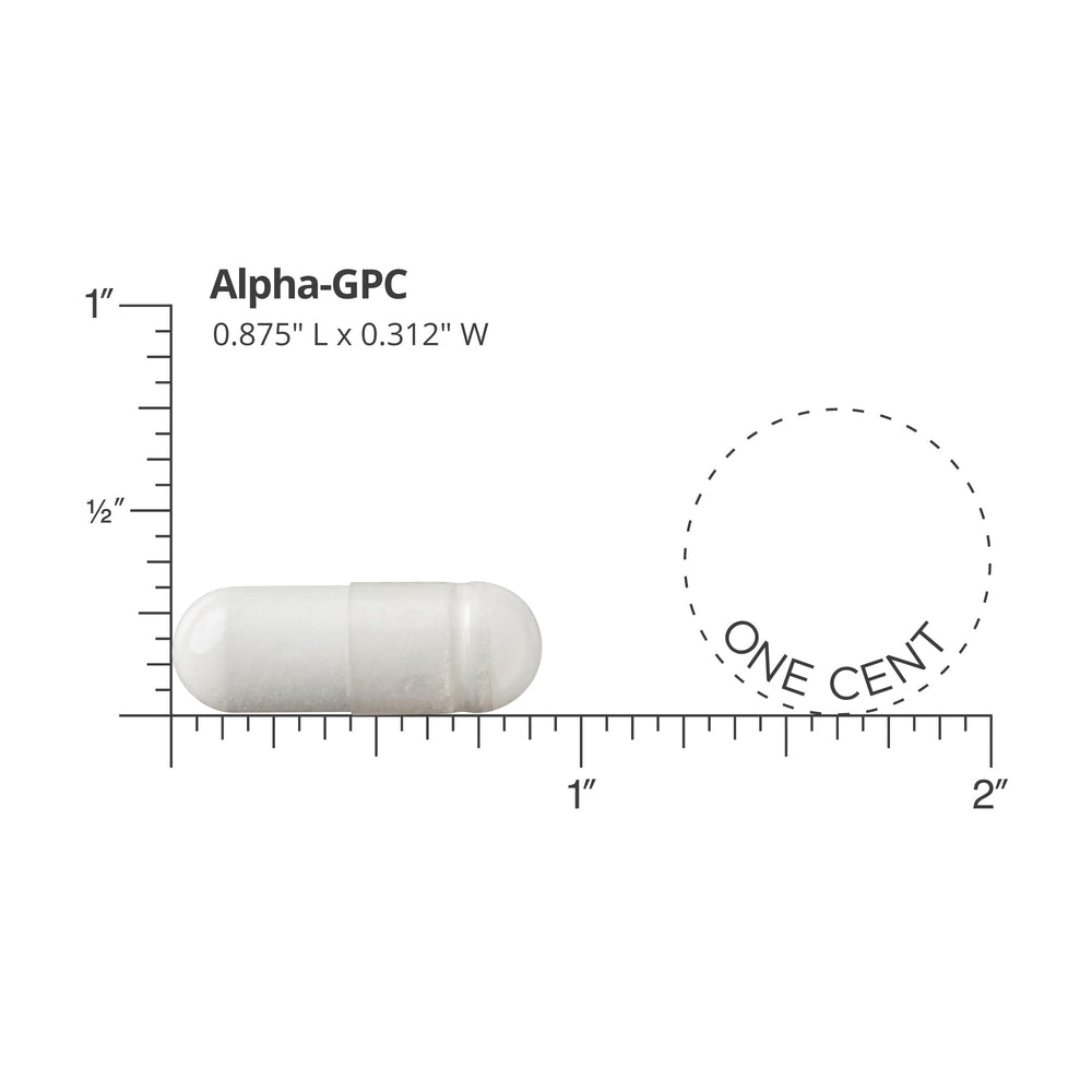 DOCTORS' PREFERRED Alpha GPC bottle seal shows third-party testing.