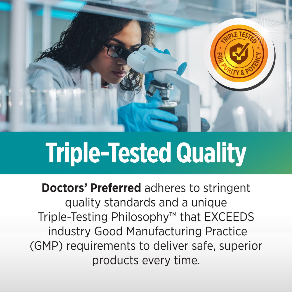 Box front showing DOCTORS' PREFERRED Liver Defense 60 capsules.