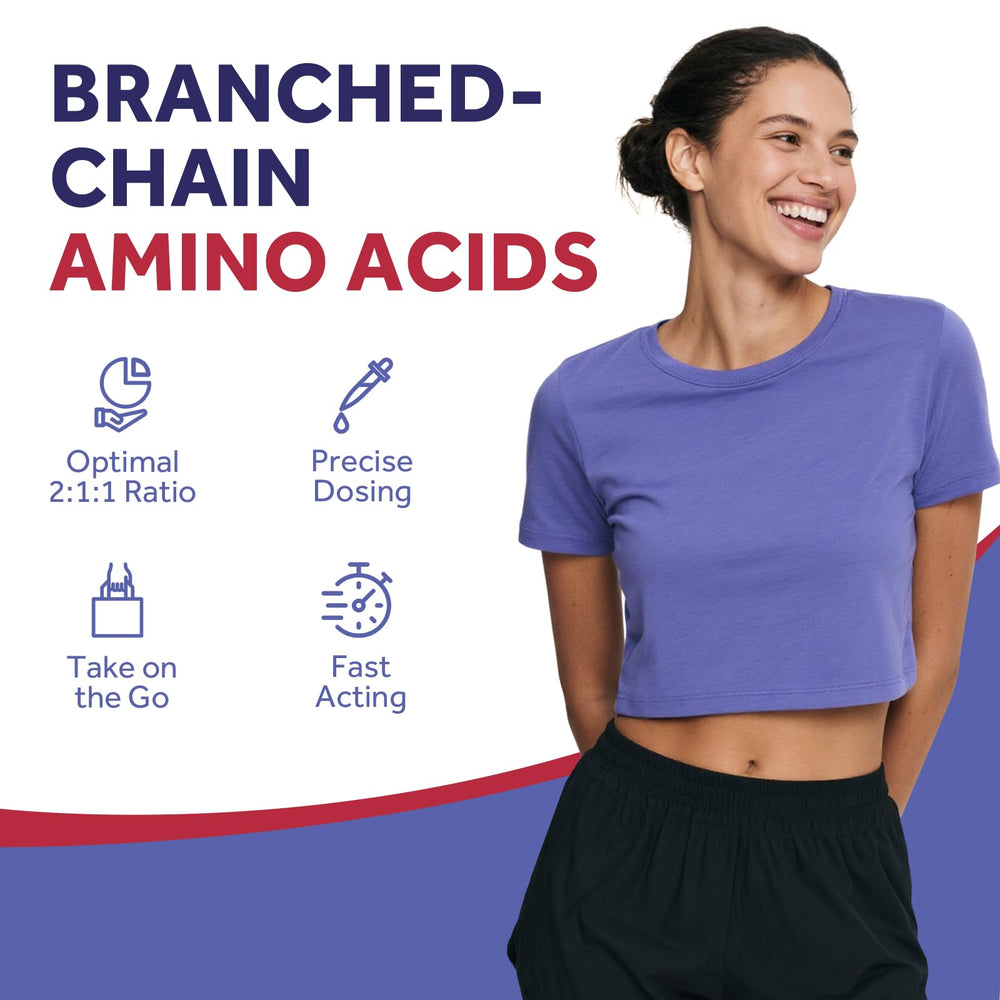 Doctor's Recipes BCAA 2-1-1 ratio label emphasizes the precise blend for athletic performance.