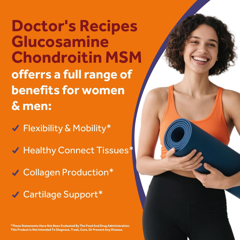 Doctor’s Recipes graphic highlighting connective tissue support and mobility