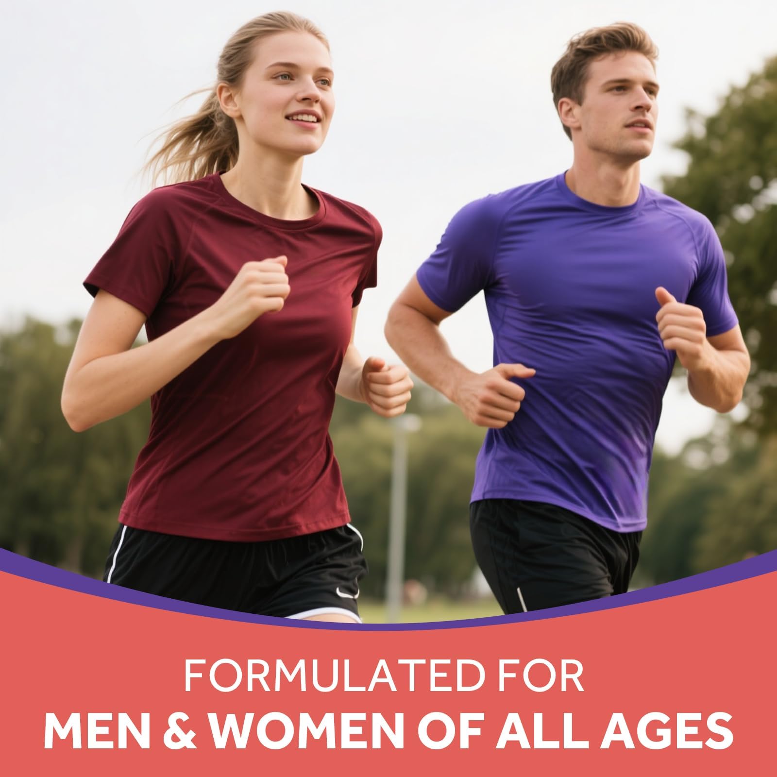 Doctor's Recipes Iron energy-boost visual hints at daily vitality support.