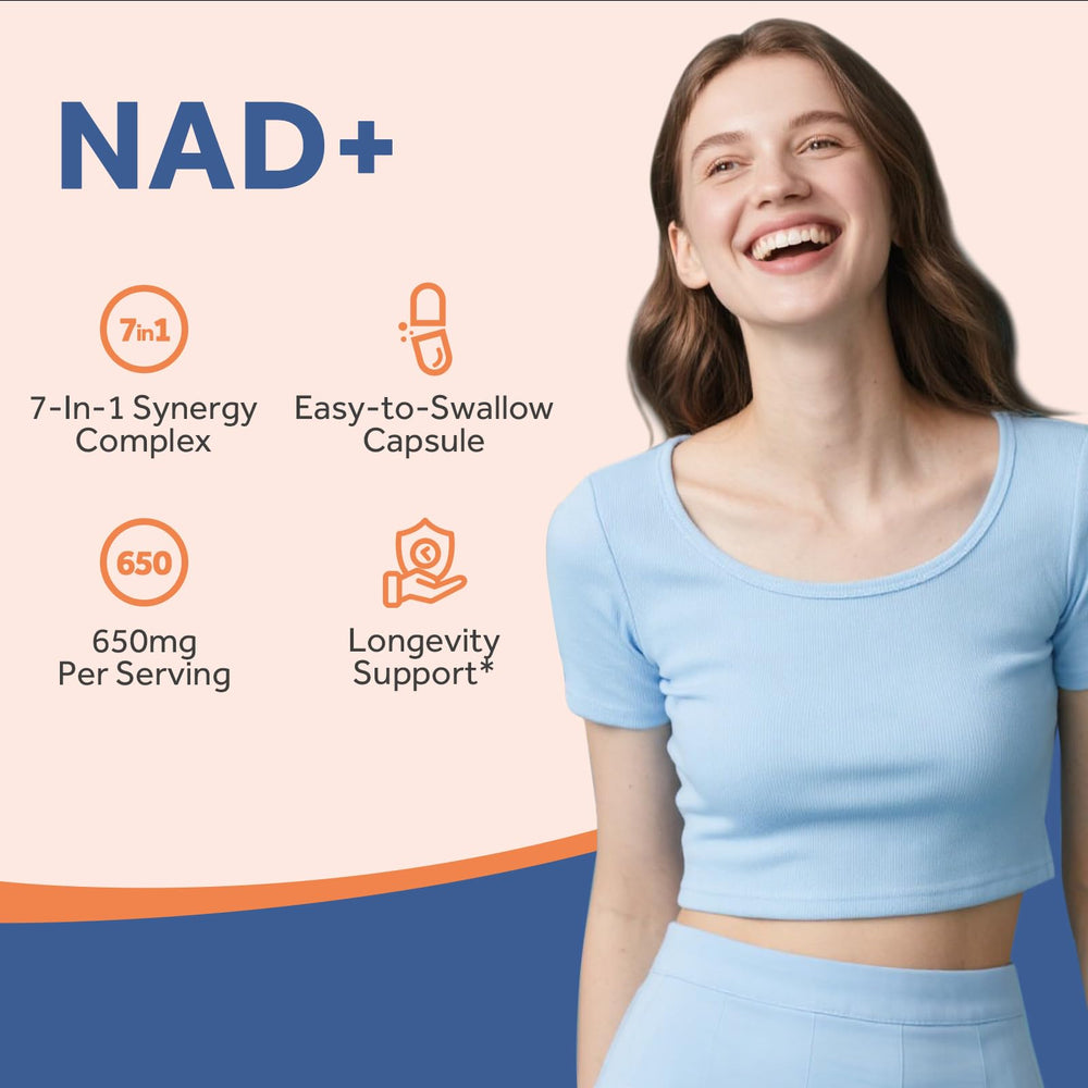 Doctor's Recipes NAD energy and mood support for daily tasks.