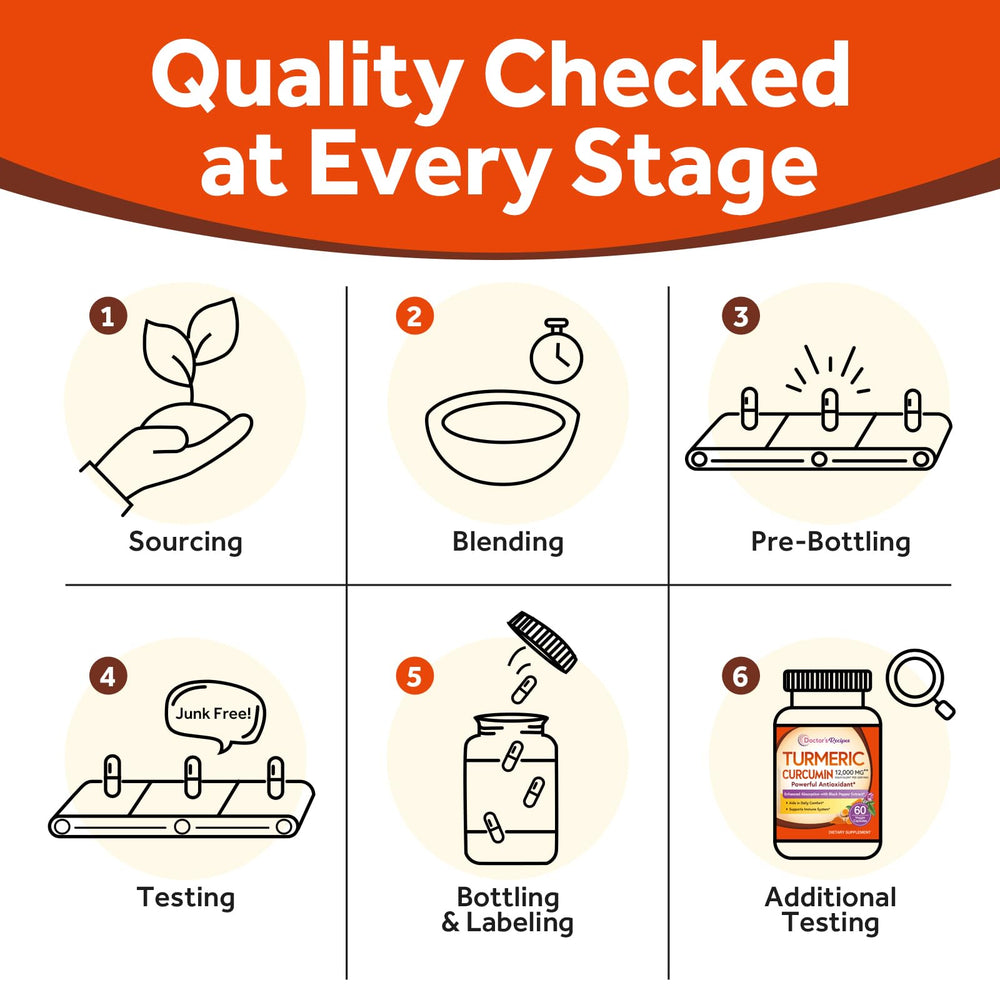 Doctor's Recipes Non-GMO stamp on label conveys clean sourcing