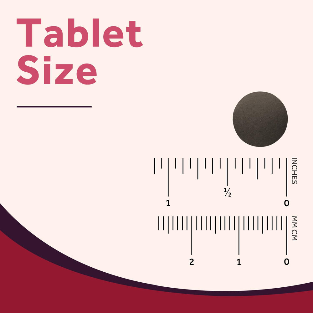 Tablets on hand with glass of water for daily use with Doctor's Recipes iron.