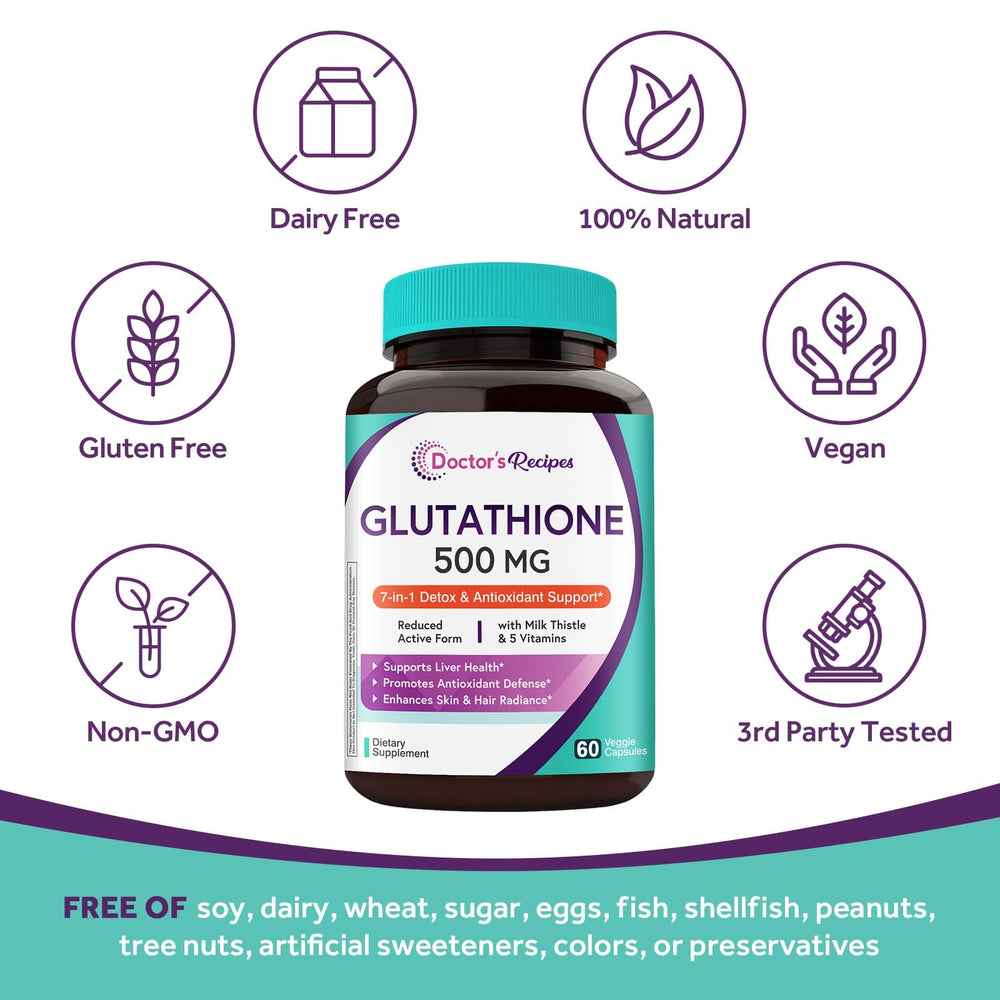 Vitamin C, B vitamins and biotin blend in Doctor's Recipes product.