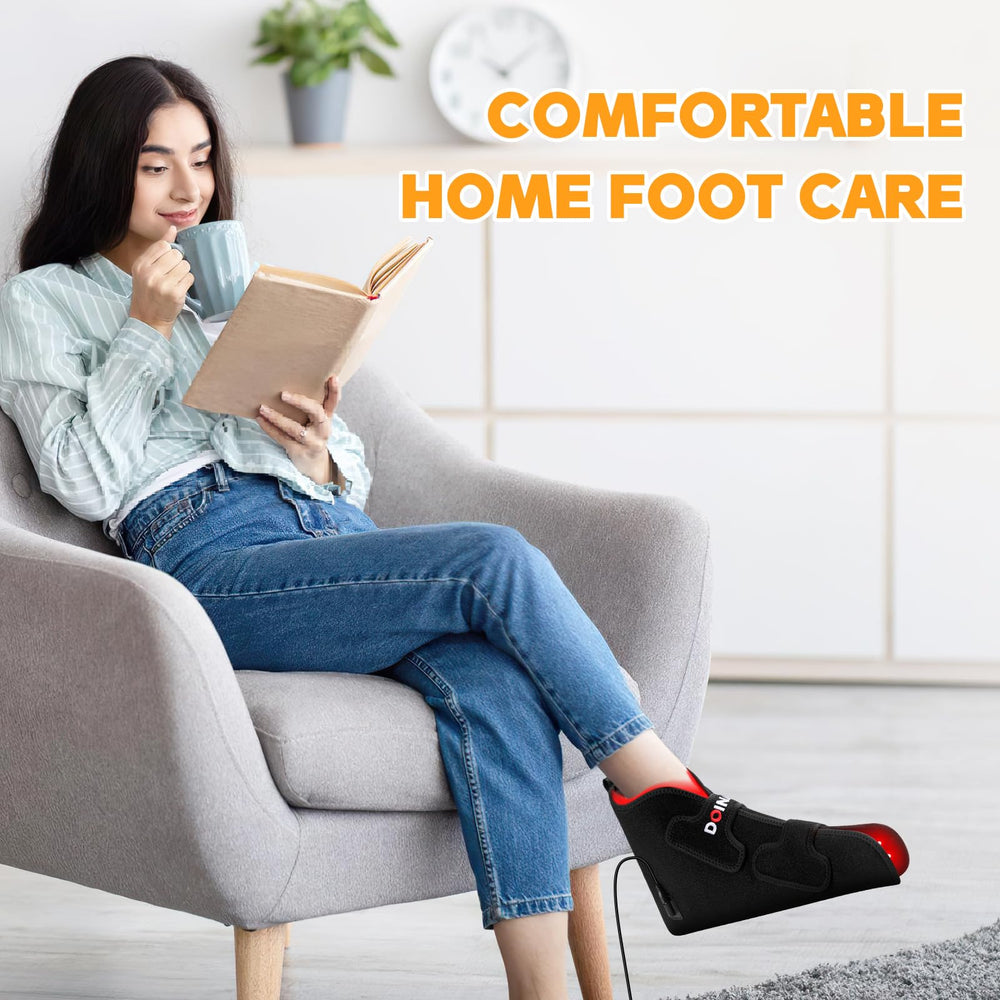 Doinart therapy with essential oils enhances foot care session