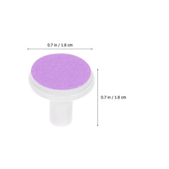 DOITOOL electric nail file heads close-up show safe grinding action for toddlers.