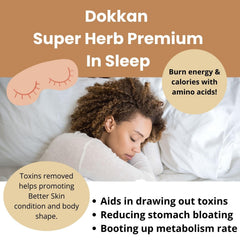 DOKKANABURADAS herbal-fiber 17-herbs bottle promotes gut balance and daily fullness