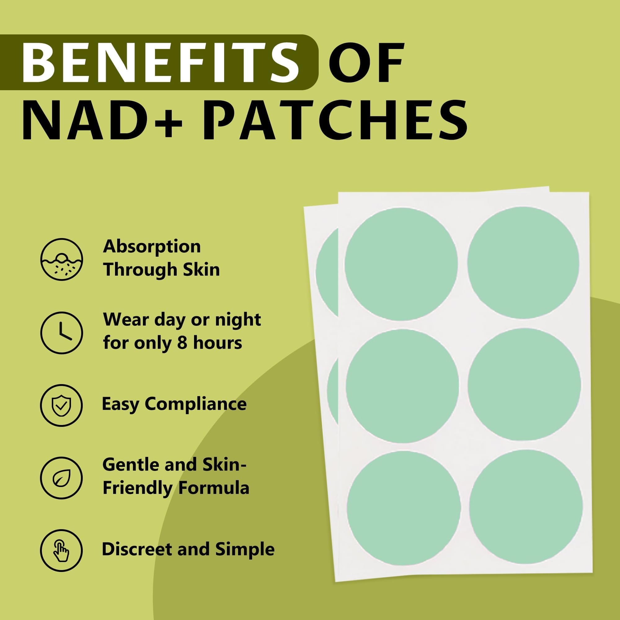 Domisport NAD Patches application process demonstrated for clean and comfortable wear.