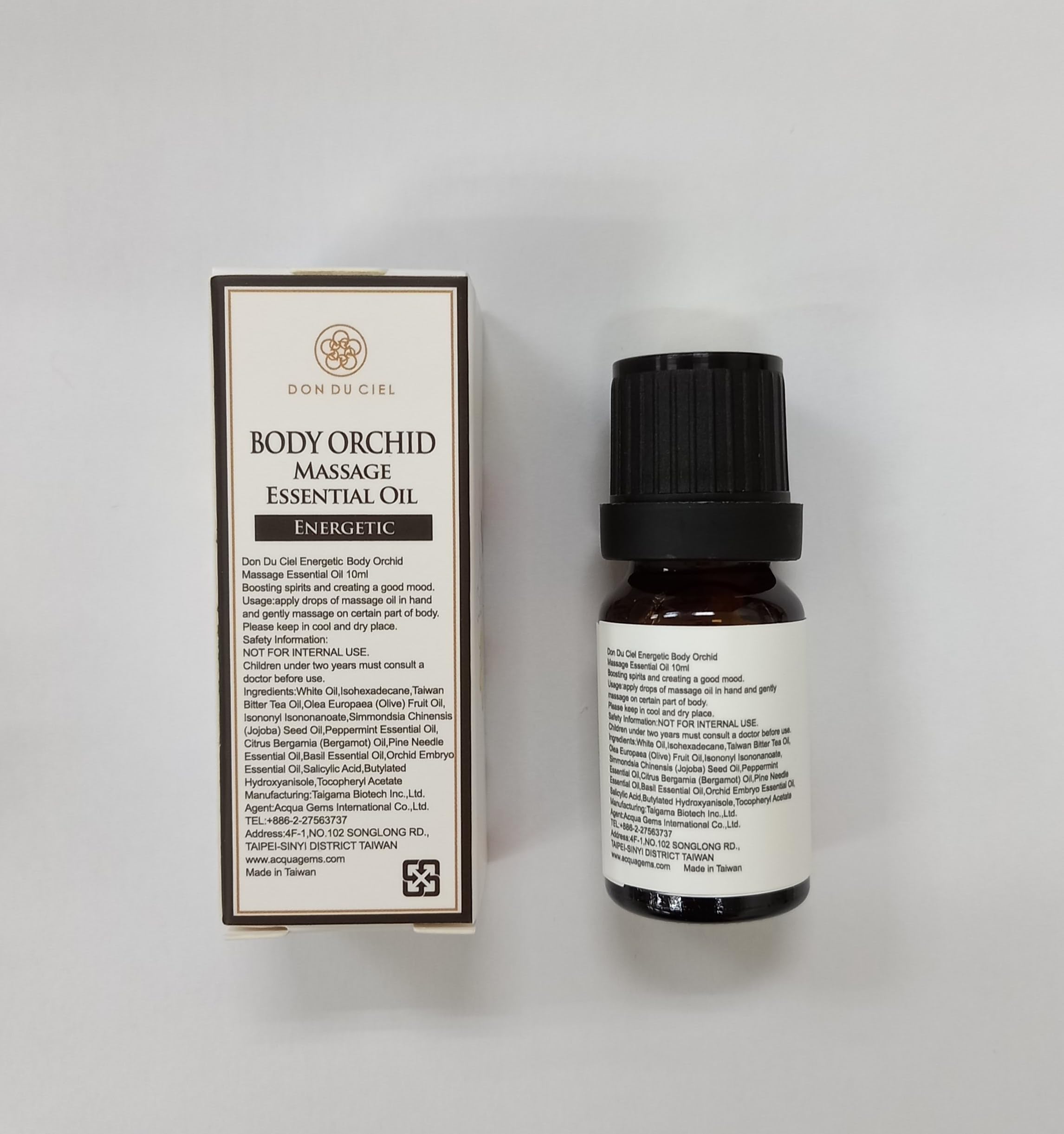 Don Du Ciel pure organic blend is gentle for kids and elders.
