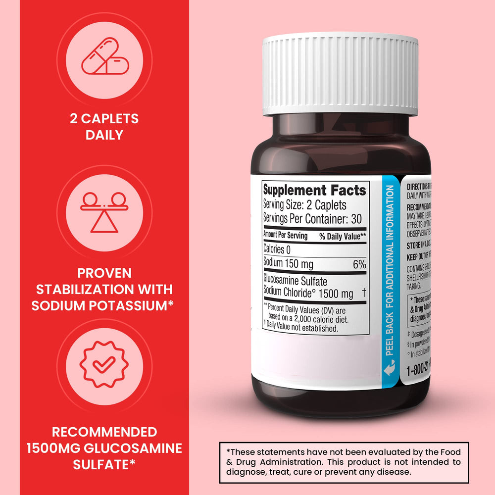 Dona Glucosamine Sulfate aiding knee mobility during walking