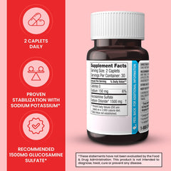 Dona label on bottle; clear joint health product information.