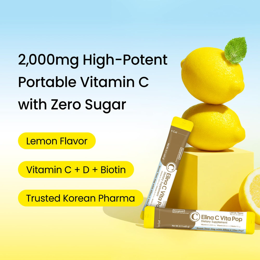 DONGKOOK Vita Pop 2000mg vitamin C powder for strong daily immunity