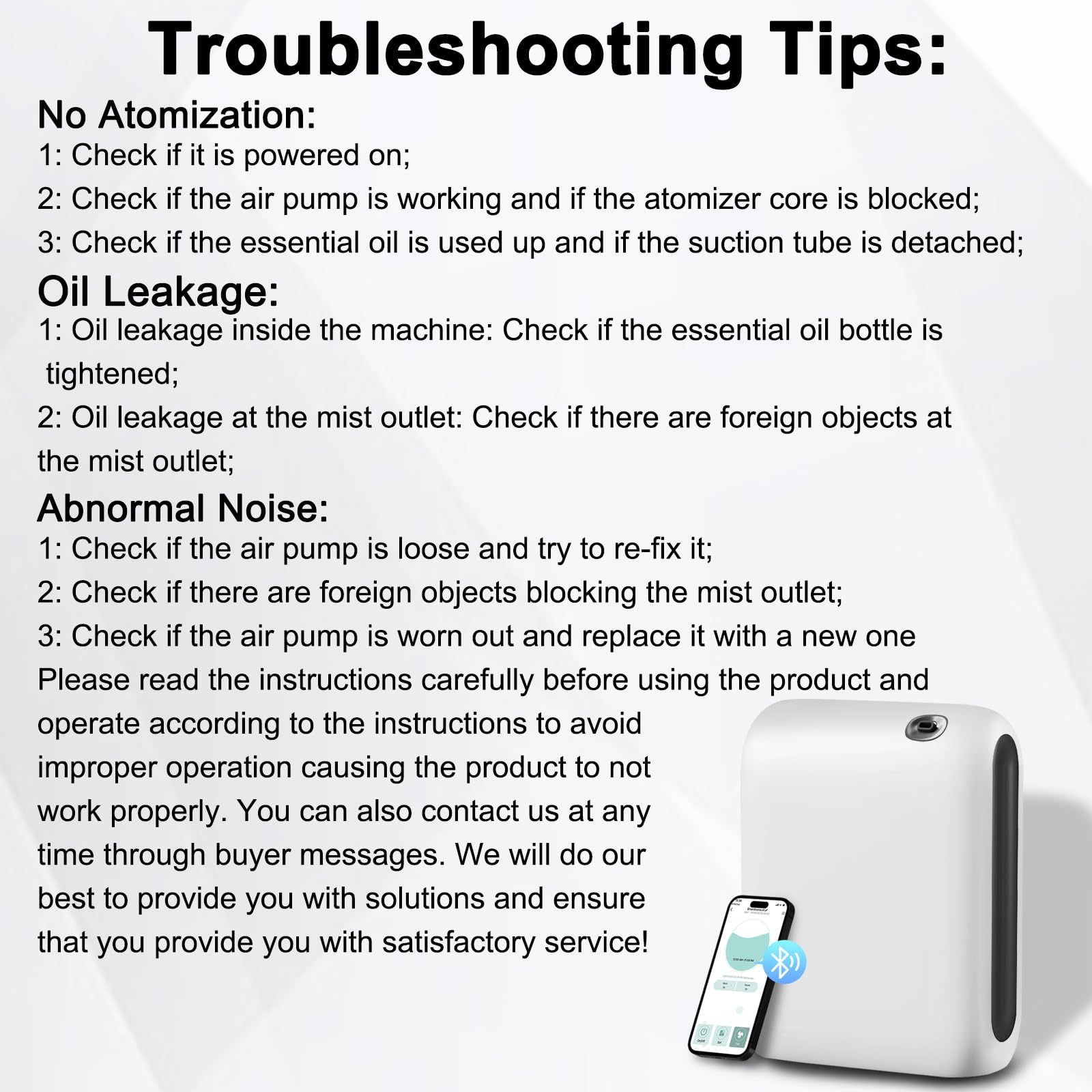 Dongzhen portable diffuser is easy to move between rooms.