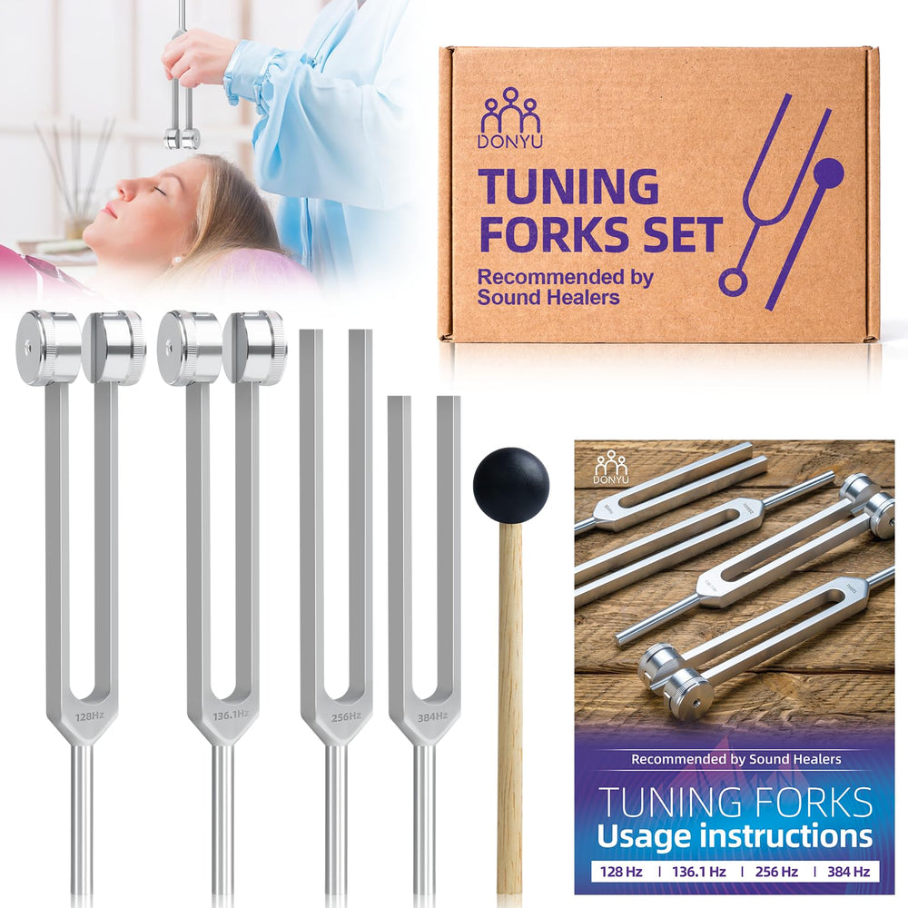 DONYU tuning fork 128 Hz tone for meditation and focus.