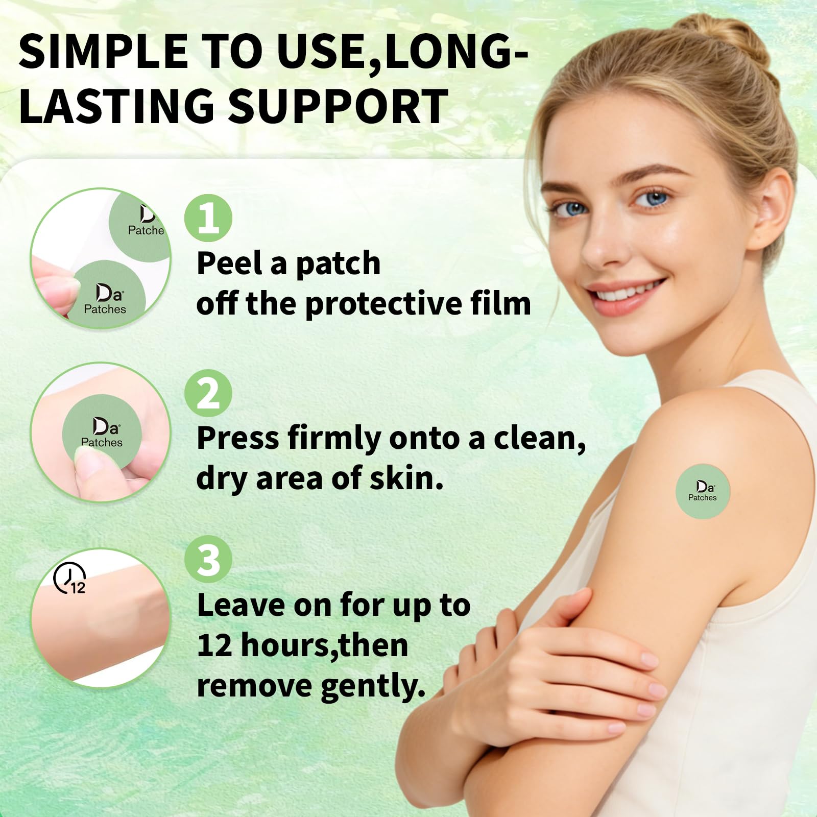 DopaPatches daily use setup for simple self-care routine
