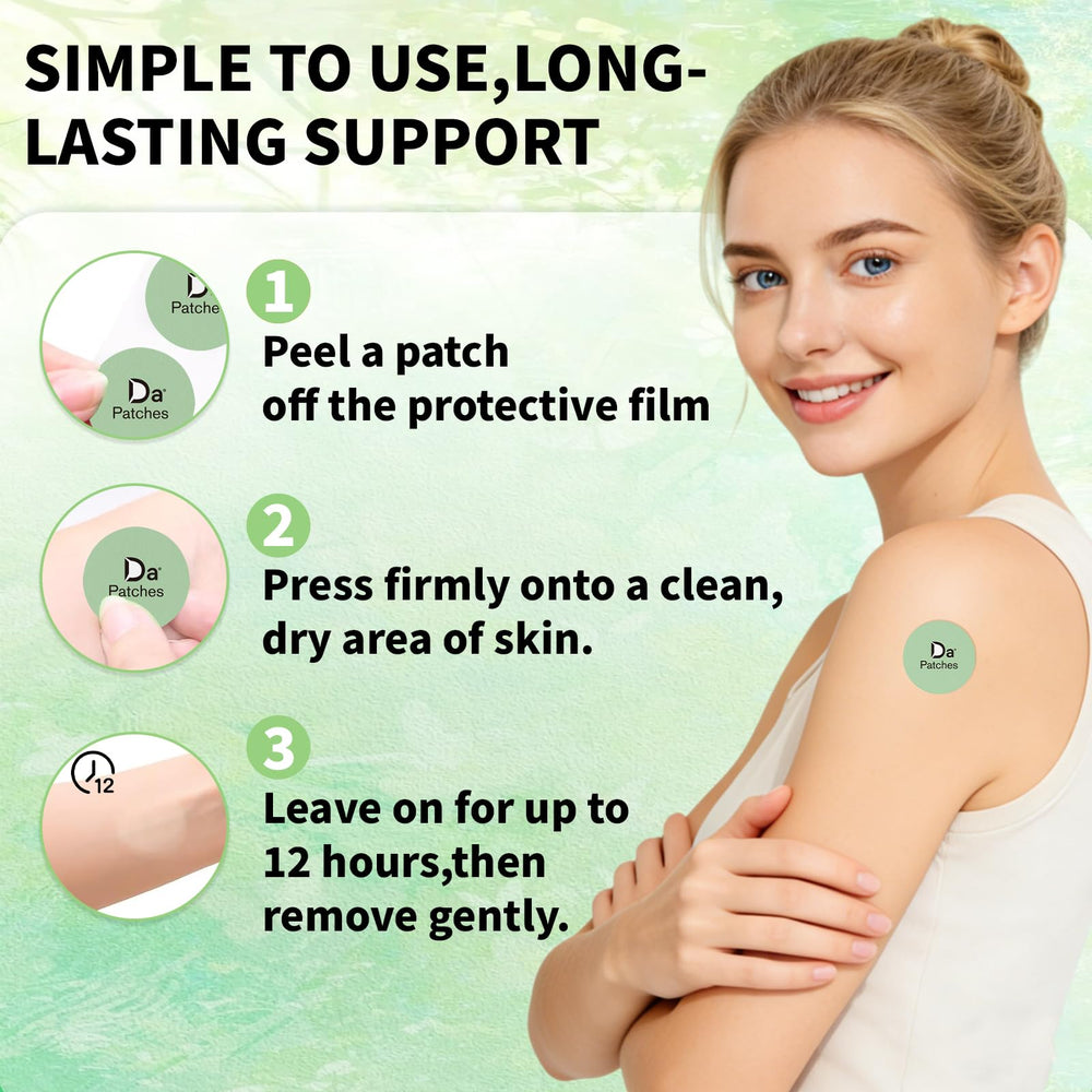 DopaPatches daily use setup for simple self-care routine