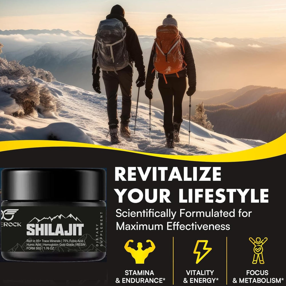 Doperock Shilajit resin in daily routine for wellness.