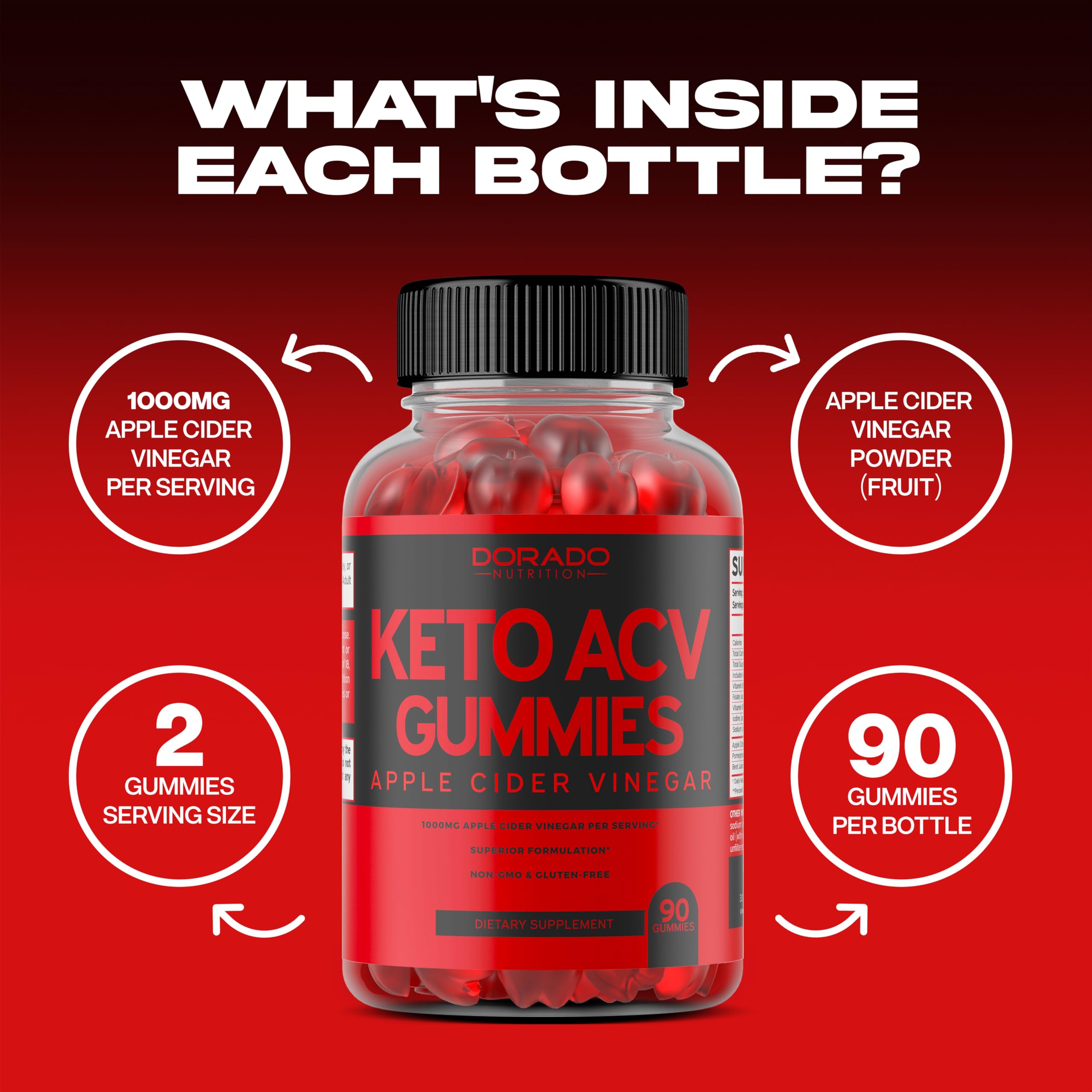 Gummies being poured from bottle for convenient daily routine.