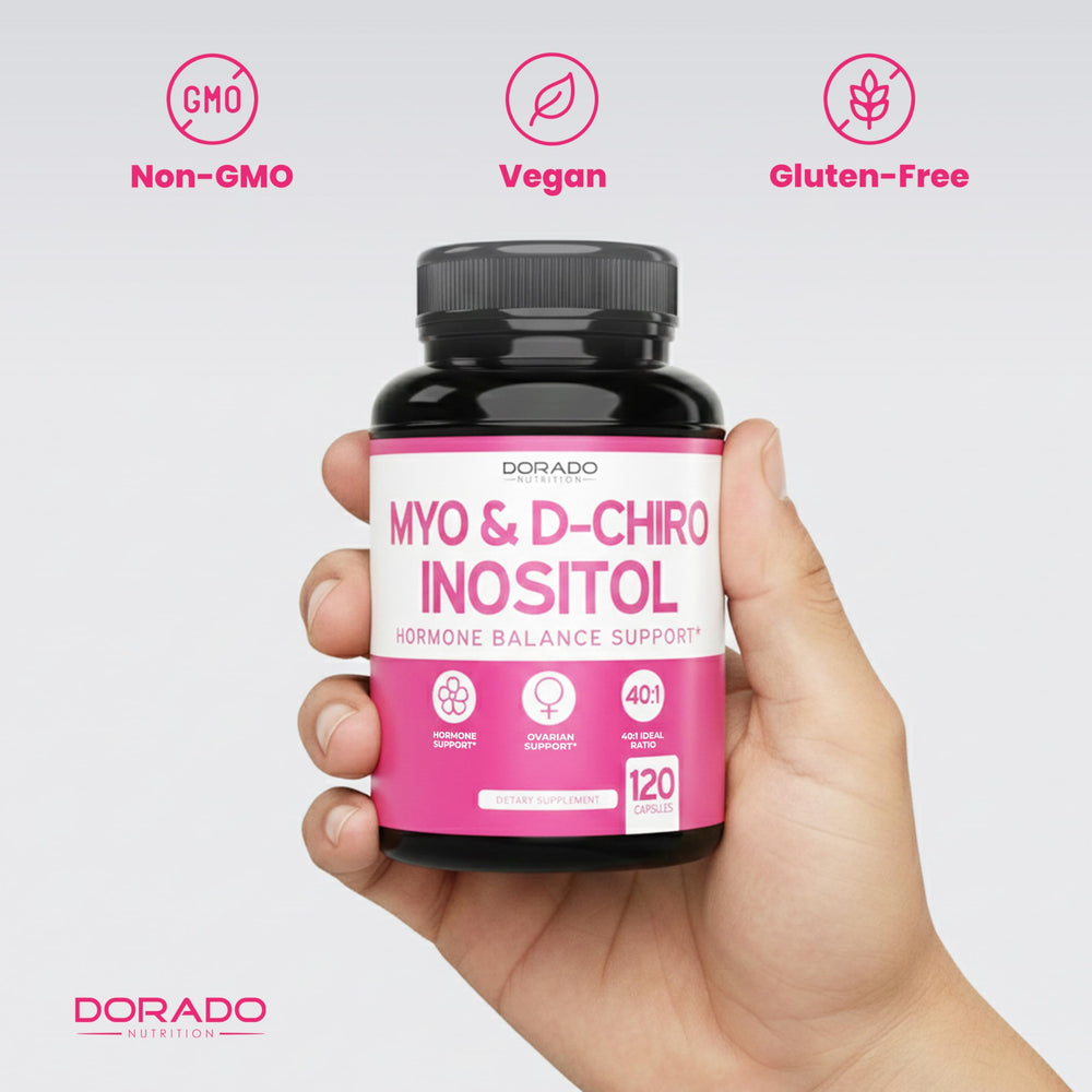 Vegan-friendly capsules from DORADO NUTRITION for daily use