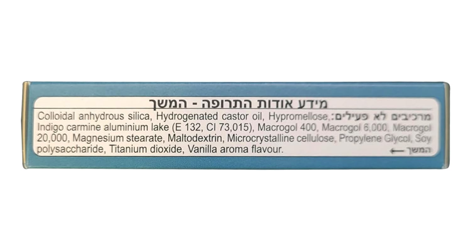 Dorminol bottle label shows usage directions for adults and teens