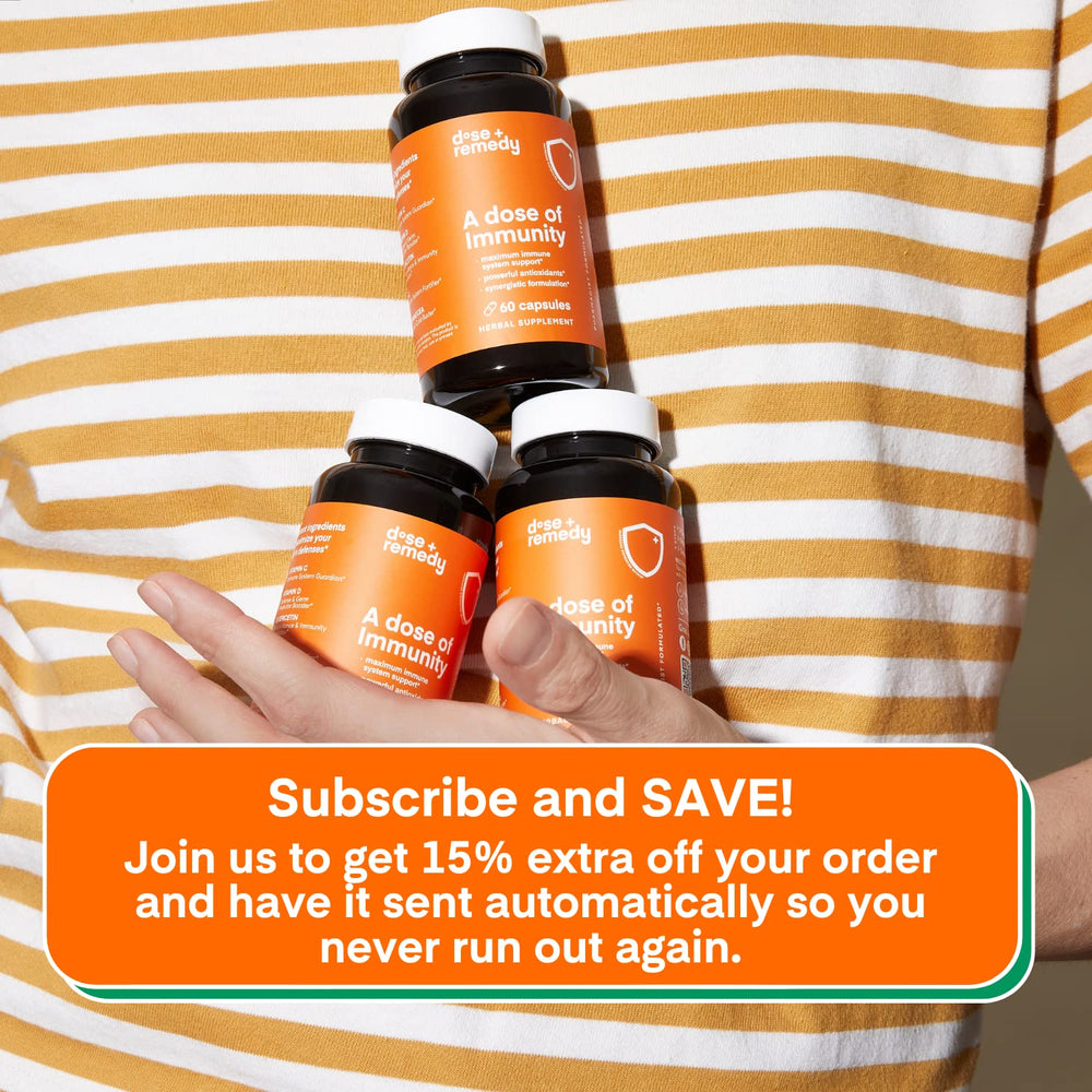 Dose + Remedy vegan gluten free label appeals to clean lifestyle shoppers