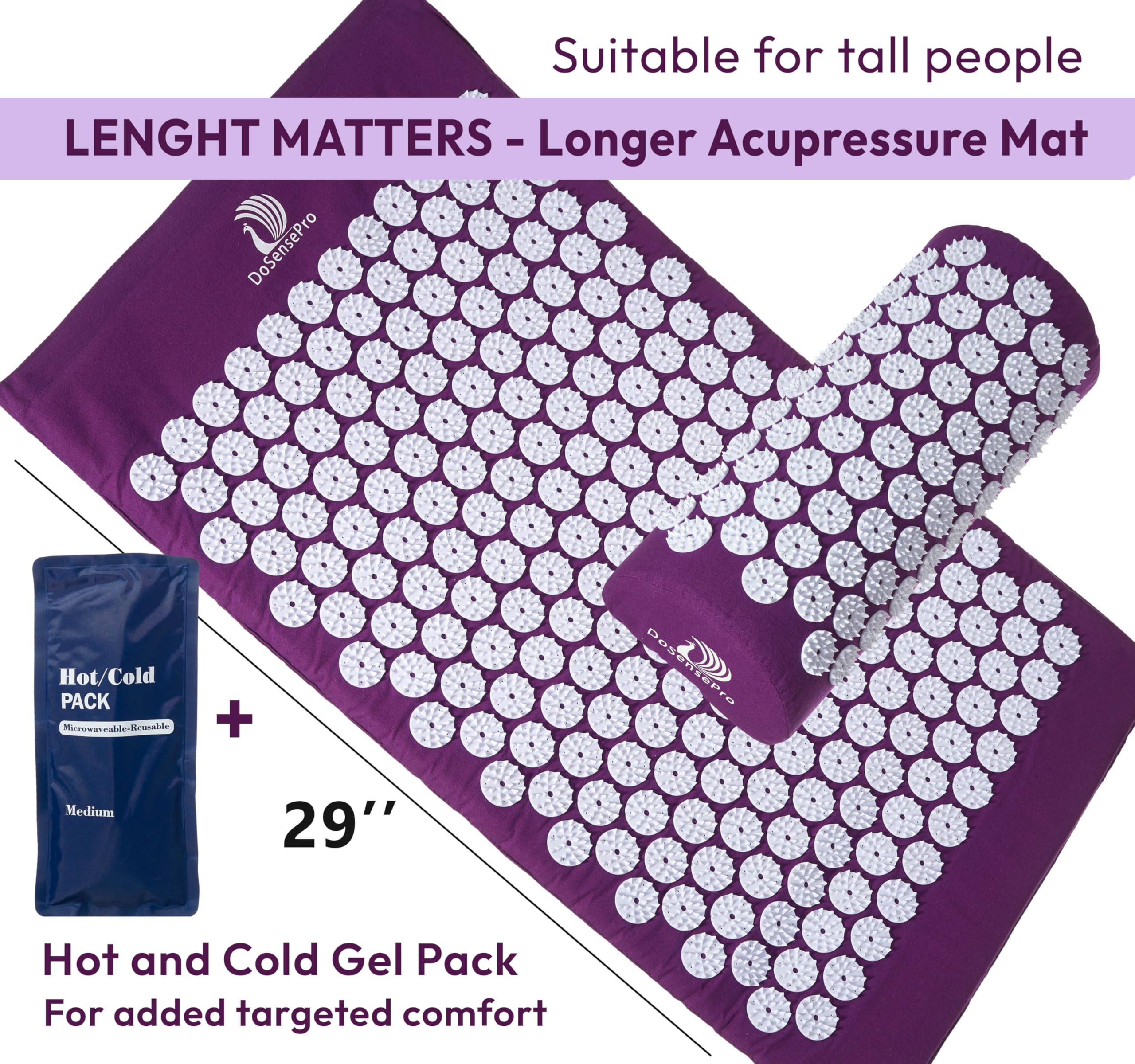DoSensePro mat with thick foam fill providing cushioned support.