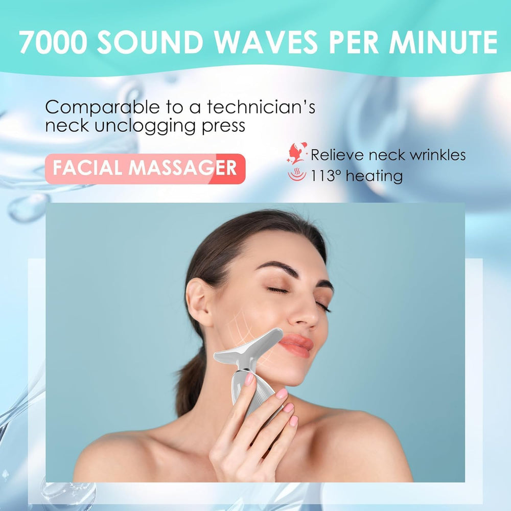 Doset facial massager includes user manual for quick setup and safe use.