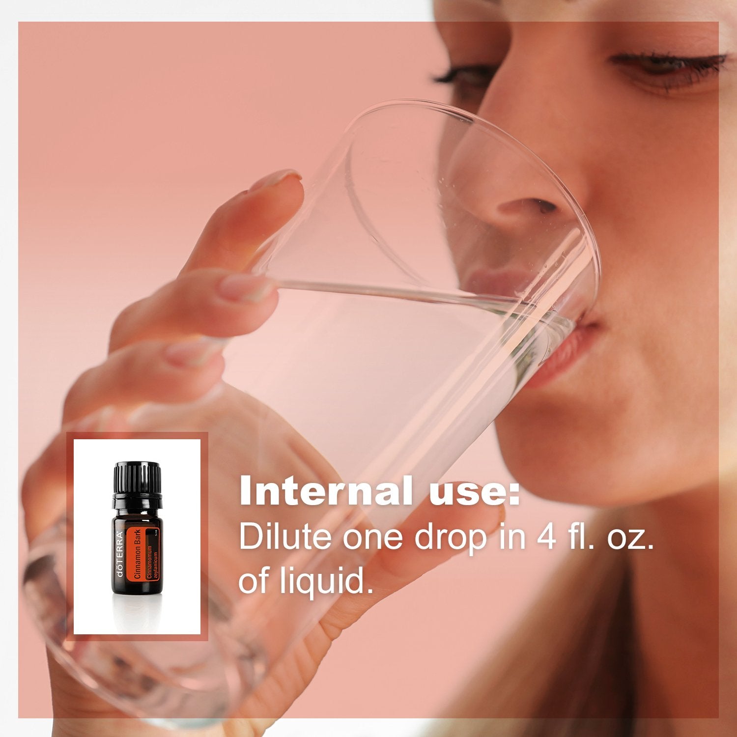 doTERRA Cinnamon Essential Oil 5ml amber bottle protects delicate compounds for longer-lasting aroma.