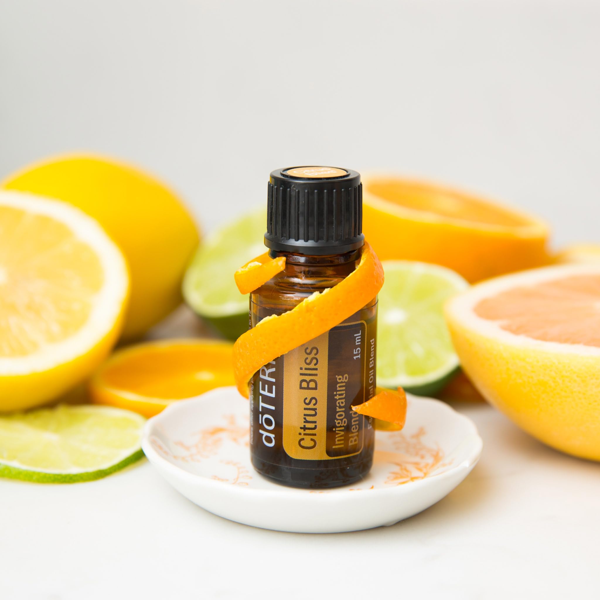 doTERRA Citrus Bliss diffuser-steam releases a bright scent to energize your space.