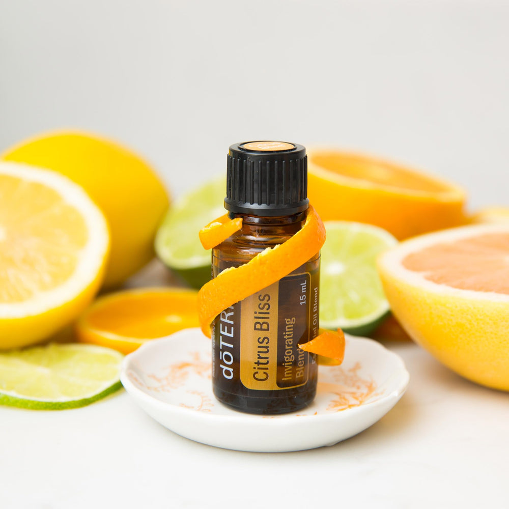 doTERRA Citrus Bliss diffuser-steam releases a bright scent to energize your space.
