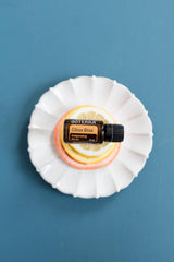 doTERRA Citrus Bliss essential oil-drop showcases a refreshing aroma for a vibrant mood.