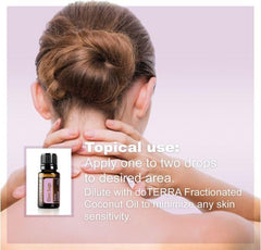 doTERRA Clary Sage oil with Roman Chamomile for a relaxing bath.