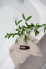 doTERRA Clary Sage essential oil diffuser for restful mood.