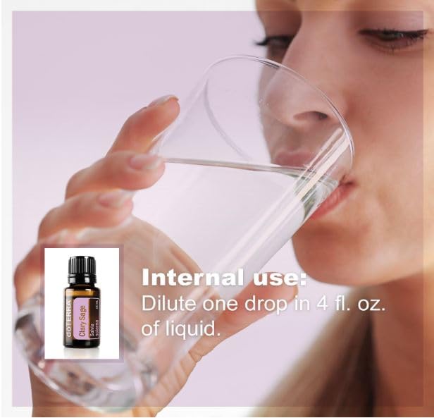 doTERRA Clary Sage oil added to shampoo for healthier hair.