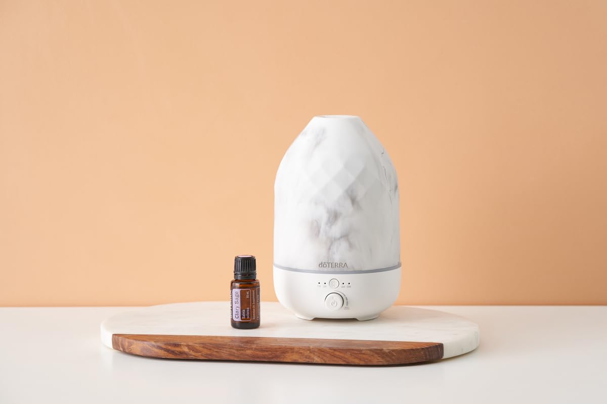 doTERRA Clary Sage essential oil steam distillation aroma.