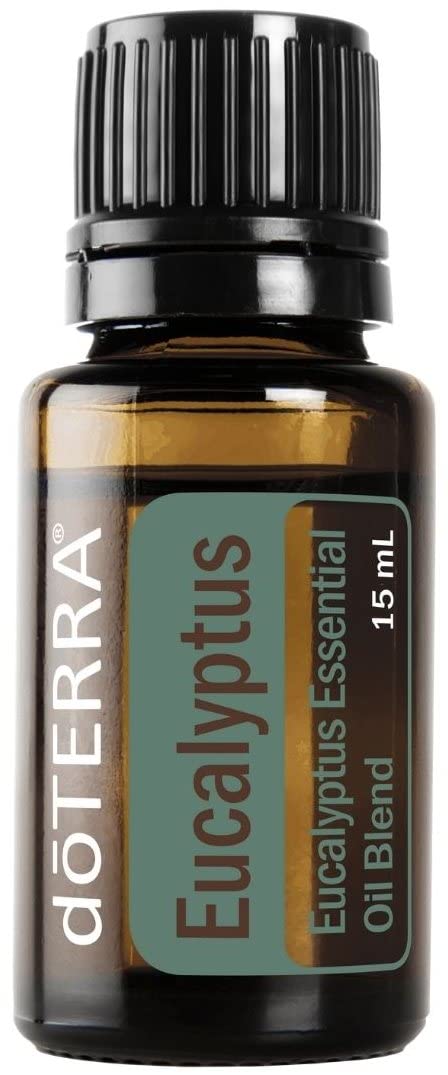 doTERRA Eucalyptus Radiata 15 mL bottle close-up highlighting aroma and clarity