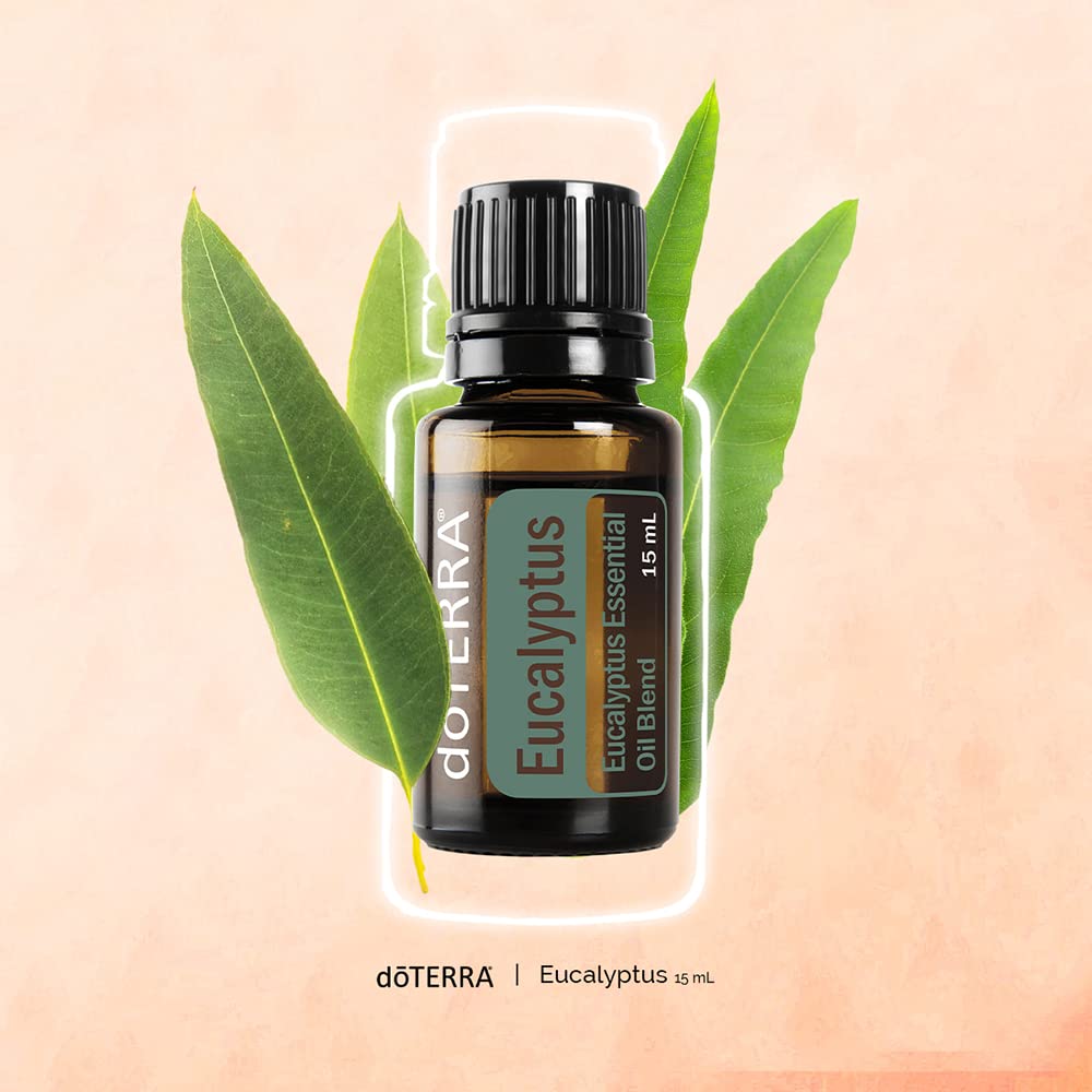 doTERRA Eucalyptus Radiata in the shower for invigorating inhalation