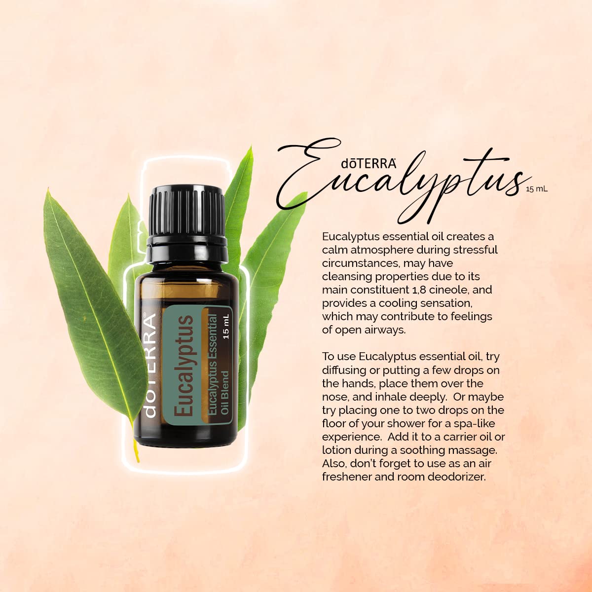 doTERRA Eucalyptus Radiata in skincare adds revitalizing benefits to moisturizer