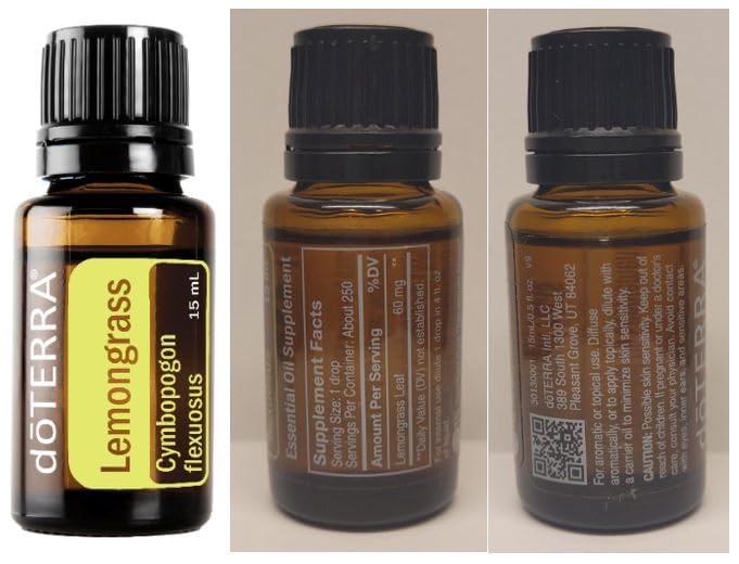 doTERRA lemongrass for skin purifying and toning when used topically.
