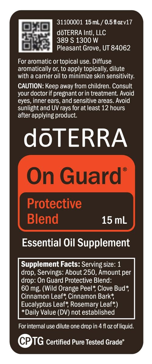 doTERRA On Guard diffusion in a living room example