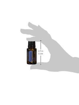 doTERRA Peppermint oil pour showing easy dispensing for versatile diffusion.