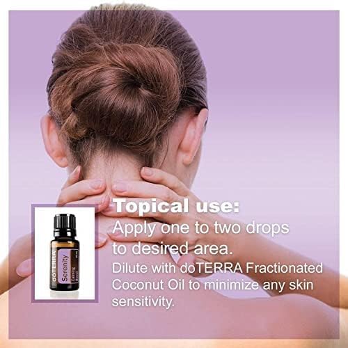 doTERRA Serenity diffuser aroma filling the room with calm.