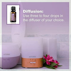 doTERRA Serenity hands inhale for a quick calming mood.