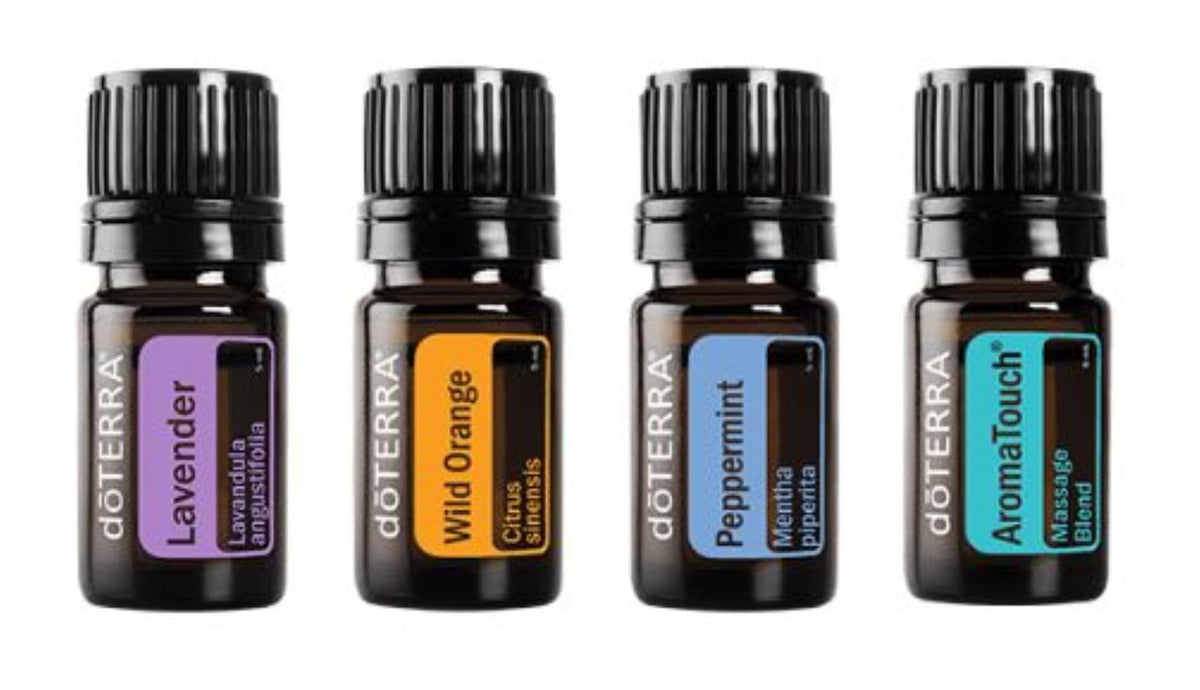 doTERRA Travel Kit lavender bottle offers calming on the go