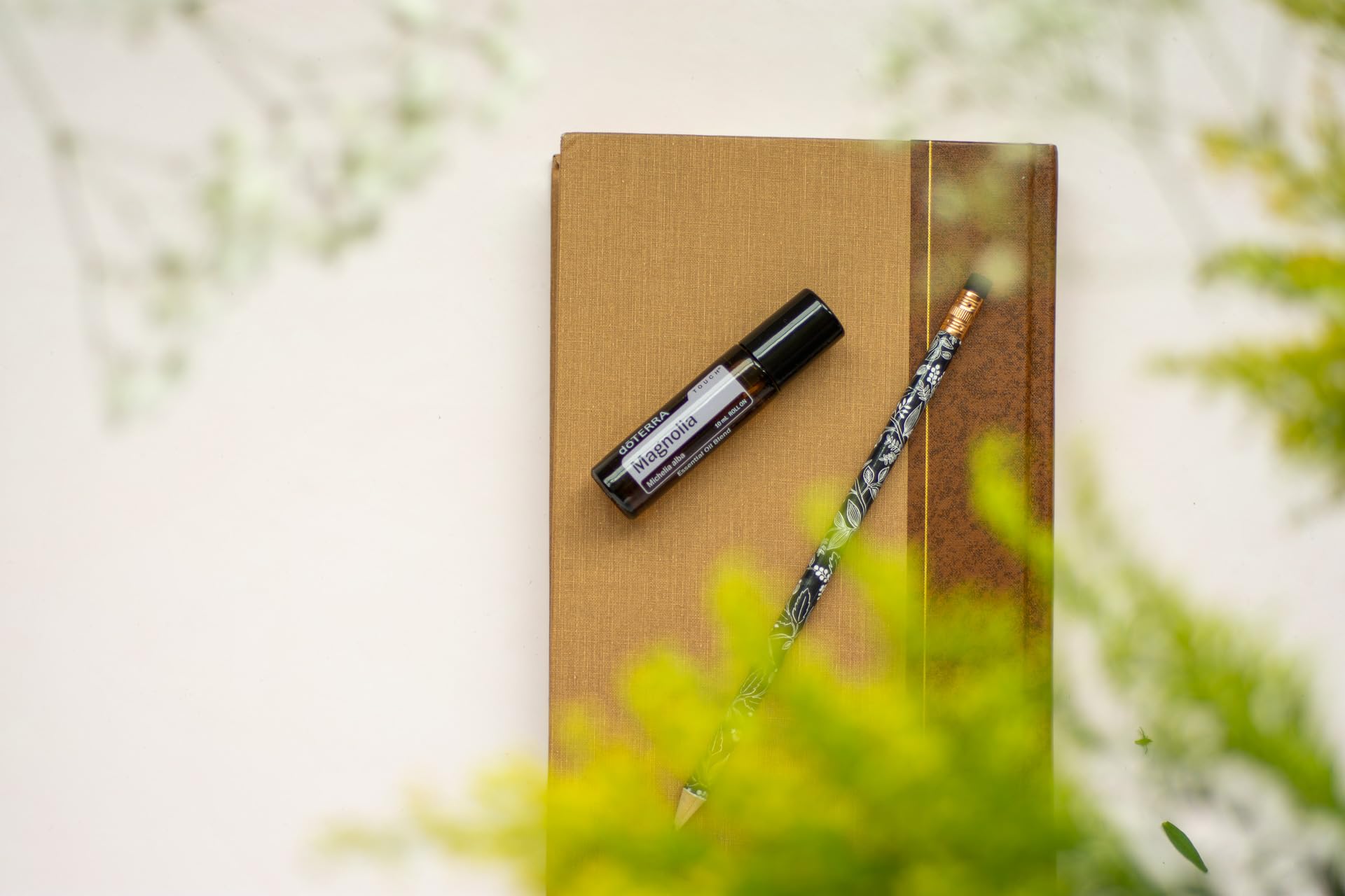 doTERRA Magnolia Touch skin-application demonstrating soothing, moisturizing use.
